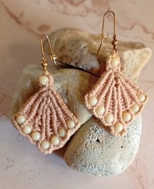 boucle d 'oreille coquillage